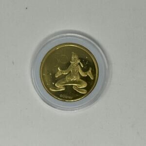 DISNEY 50th Anniversary Gold Medallion Coin Goofy